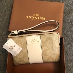 Coach wrist pouch